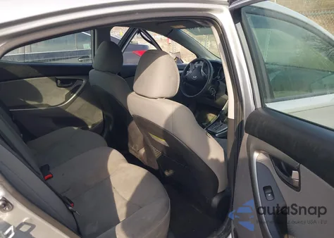 2013 Hyundai Elantra Gls из США, поврежденный, VIN 5NPDH4AE2DH452391